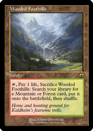 Wooded Foothills (Retro)